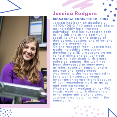 Jessica RodgersBiomedical Engineering, PhD5