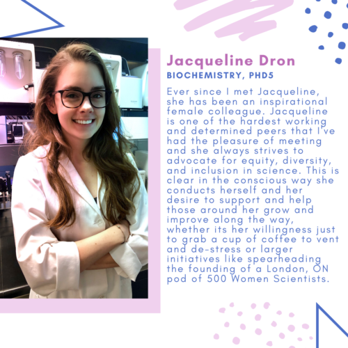 Jacqueline DronBiochemistry, PhD5